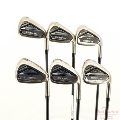 Cobra DS-ADAPT Iron Set 6-PW GW FST KBS PGI 65 Graphite Senior Right Handed -1/4"