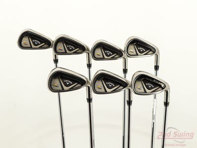 Callaway X2 Hot Pro Iron Set 4-PW True Temper Speed Step 85 Steel Stiff Right Handed STD