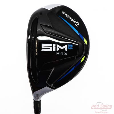 Mint TaylorMade SIM2 MAX Fairway Wood 3 Wood 3W 15° Fujikura Ventus Blue 6 Graphite Stiff Left Handed 43.25in
