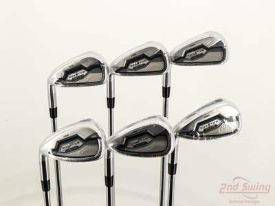 Mint Callaway Quantum Max OS Iron Set 5-PW Nippon NS Pro 950GH Neo Steel Regular Left Handed -3/4"