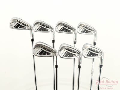 Ping I20 Iron Set 4-PW Ping CFS Steel Stiff Right Handed Green Dot +1"