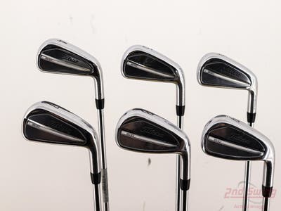 Titleist 2023 T200 Iron Set 4-9 Iron True Temper AMT Black S300 Steel Stiff Right Handed STD