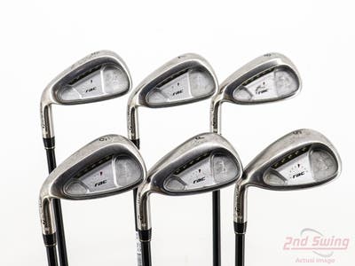 TaylorMade Rac OS Iron Set 6-PW SW Stock Graphite Shaft Graphite Regular Left Handed STD
