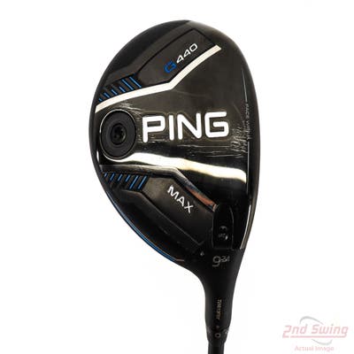Ping G440 MAX Fairway Wood 9 Wood 9W 24° Mitsubishi Tensei 1K Black 75 Graphite Stiff Right Handed 41.5in