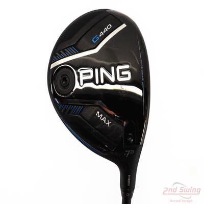 Ping G440 MAX Fairway Wood 7 Wood 7W 21° Mitsubishi Tensei 1K Black 75 Graphite Stiff Right Handed 42.0in