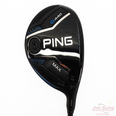 Ping G440 MAX Fairway Wood 7 Wood 7W 21° Mitsubishi Tensei 1K Black 75 Graphite X-Stiff Right Handed 42.0in