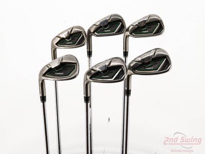 TaylorMade RocketBallz Iron Set 6-PW AW TM RBZ Steel Steel Stiff Left Handed +1"