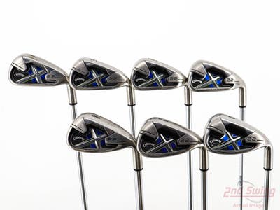 Callaway X-22 Iron Set 4-PW Callaway X Steel Steel Uniflex Right Handed +1"