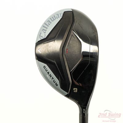 Callaway Quantum Max Fairway Wood 9 Wood 9W 24° Graphite Design Tour AD UB-5 Graphite Ladies Right Handed 41.25in