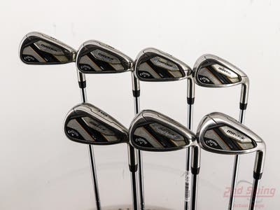 Callaway Mavrik Max Iron Set 5-PW SW FST KBS Max 80 Steel Regular Right Handed +1/2"