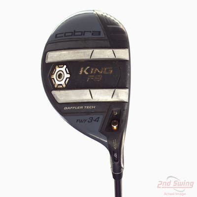 Cobra King F8 Fairway Wood 3-4 Wood 3-4W 13° Aldila NV 2KXV Blue 70 Graphite Regular Right Handed 43.25in