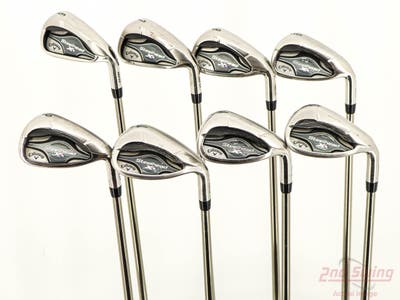 Callaway Steelhead XR Iron Set 6-PW AW SW LW UST Mamiya Recoil 660 F2 Graphite Senior Right Handed STD