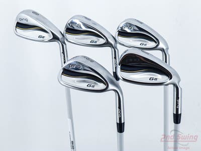 Ping G LE 3 Iron Set 8-PW GW SW ULT 250 Lite Graphite Ladies Right Handed Black Dot +1/4"