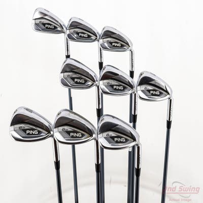 Ping G425 Iron Set 5-PW AW SW LW ALTA CB Slate Graphite Senior Right Handed Blue Dot -3/4"