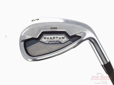 Callaway Quantum Max OS Wedge Sand SW Mitsubishi Vanquish 5 Graphite Senior Right Handed 35.25in
