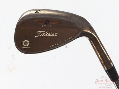 Titleist Vokey Spin Milled SM4 Oil Can Wedge Sand SW 54° 8 Deg Bounce Titleist Vokey BV Steel Wedge Flex Right Handed 35.5in