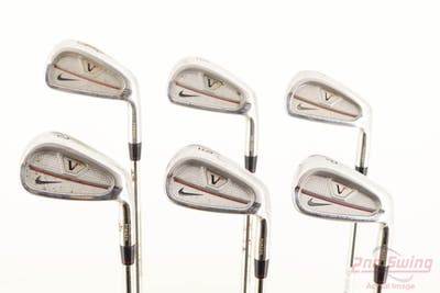 Nike Victory Red Split Cavity Iron Set 5-PW True Temper Dynamic Gold S300 Steel Stiff Right Handed +1/4"