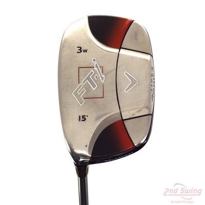 Callaway FT-i Squareway Fairway Wood 3 Wood 3W 15° Callaway Fujikura Fit-On M FW Graphite Regular Left Handed 43.5in