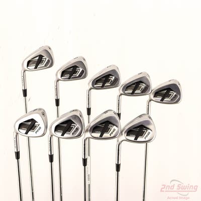 Ping G740 Iron Set 5-PW AW GW SW True Temper Dynamic Gold 105 Steel Stiff Left Handed Black Dot +1 1/2"