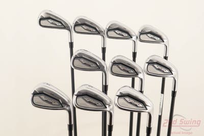 Callaway Quantum Max Iron Set 4-PW AW GW SW Mitsubishi Vanquish 5 Graphite Senior Right Handed +1/4"