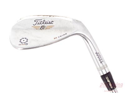 Titleist Vokey SM5 Raw Wedge Lob LW 60° 8 Deg Bounce M Grind Titleist Vokey BV Steel Wedge Flex Right Handed 35.25in