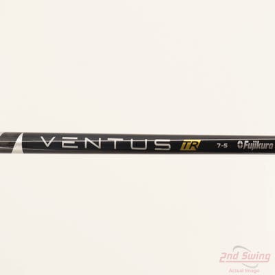 Used W/ TaylorMade RH Adapter Fujikura Ventus TR Velocore Black Driver Shaft Stiff 44.25in