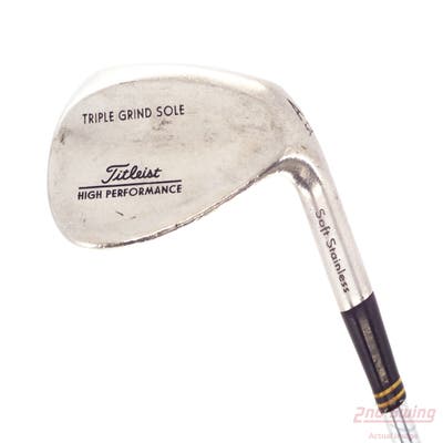 Titleist Triple Grind HP Soft Stainless Wedge Gap GW 52° True Temper Dynamic Gold Steel Wedge Flex Right Handed 35.5in