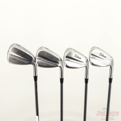 Titleist 2025 T350 Iron Set 8-PW AW Mitsubishi MMT AMC Red Graphite Regular Right Handed +1/4"