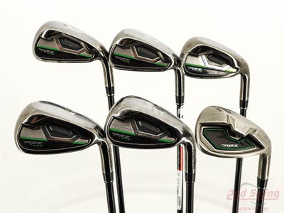 TaylorMade RocketBallz Max Iron Set 6-PW SW TM Matrix Ozik Program 55 Graphite Regular Right Handed +1/4"