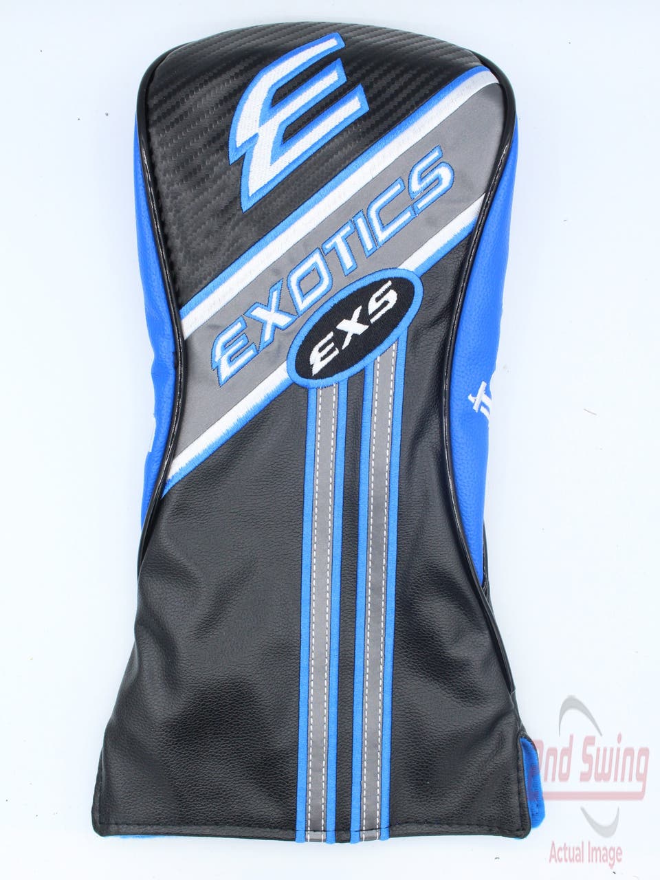 Tour Edge Exotics EXS Driver 1W Leather Headcover Black/Blue