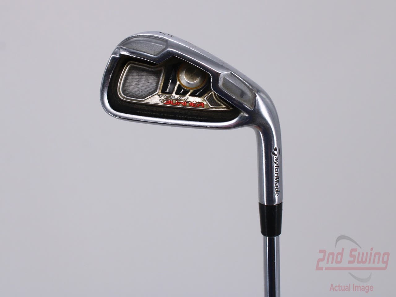 TaylorMade Tour Burner Single Iron 6 Iron Stock Steel Shaft Steel Stiff Right Handed 37.75in