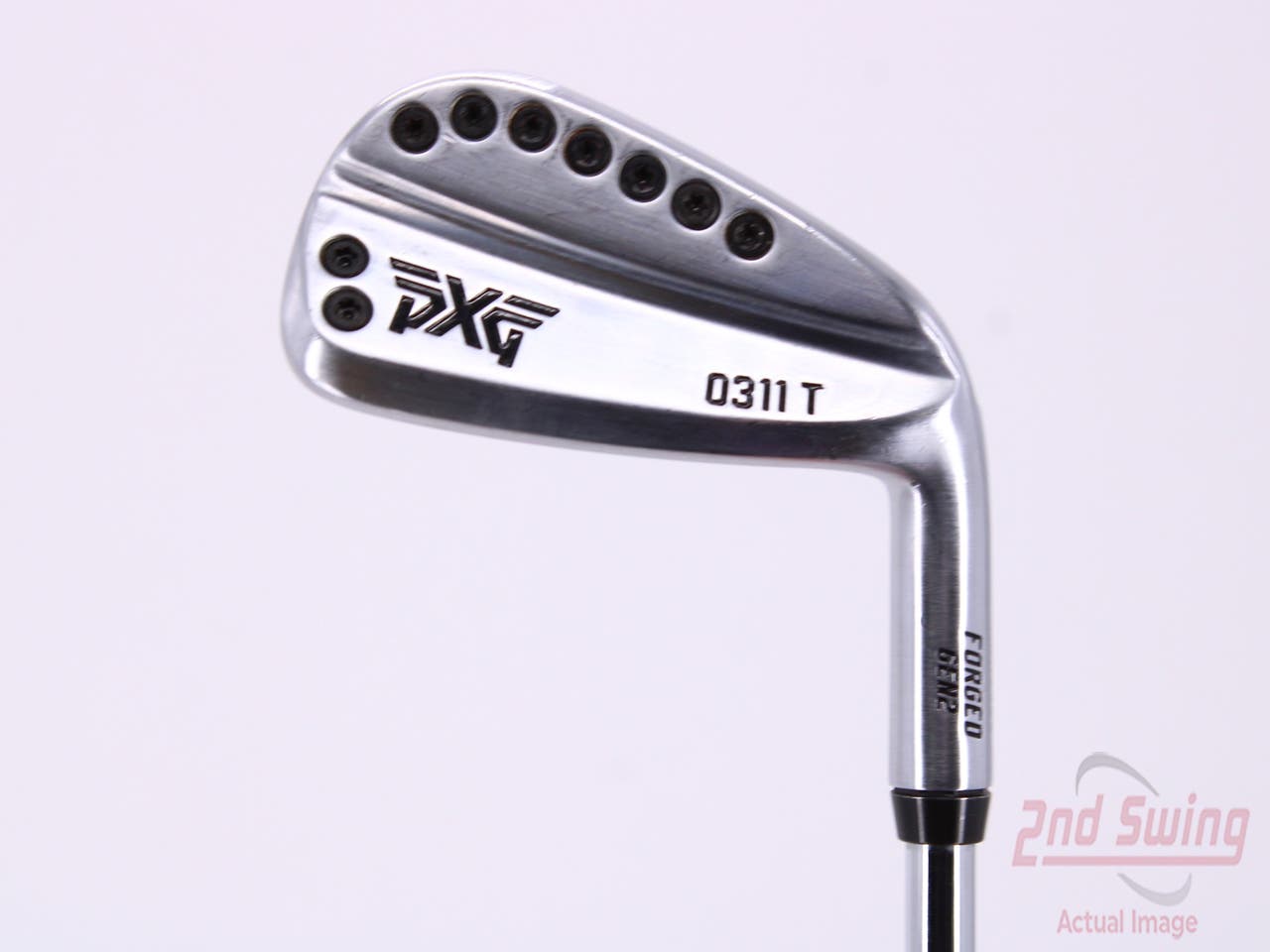 PXG 0311 T GEN2 Chrome Single Iron 7 Iron Dynamic Gold Tour Issue X100 Steel X-Stiff Right Handed 37.0in