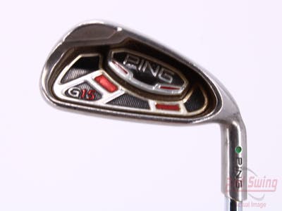 Ping G15 Single Iron 6 Iron Ping AWT Steel Stiff Right Handed Green Dot 37.25in