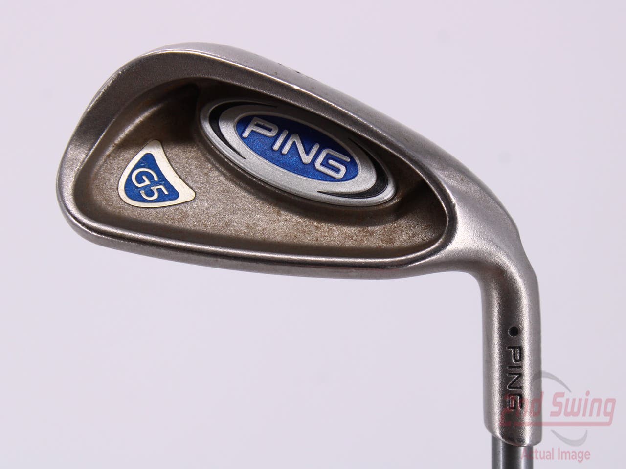 Ping G5 Single Iron 9 Iron Ping TFC 100I Graphite Senior Right Handed Black Dot 36.0in