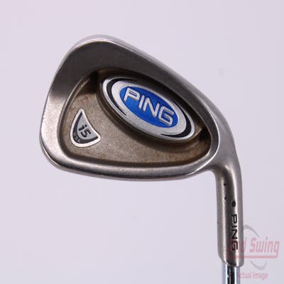 Ping i5 Single Iron 8 Iron Stock Steel Shaft Steel Stiff Right Handed Black Dot 36.5in