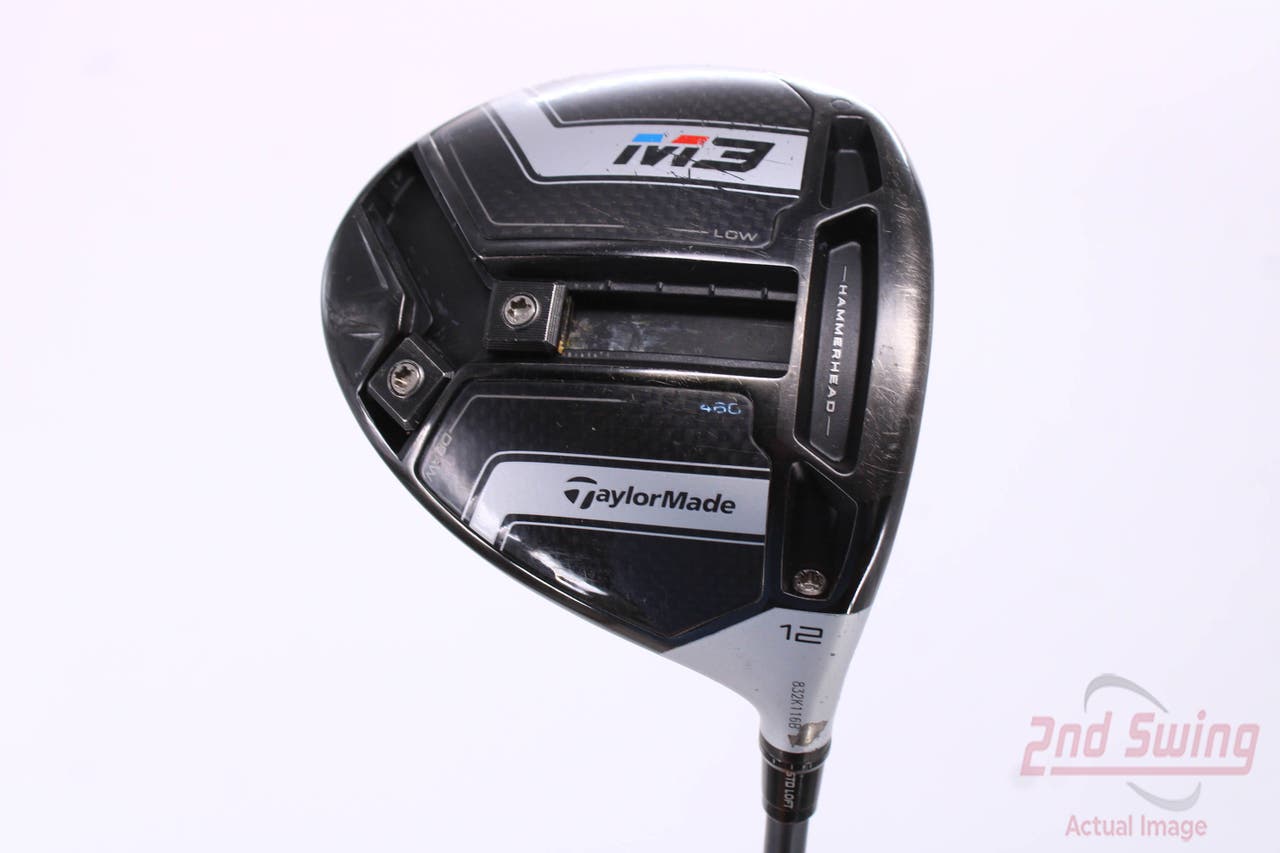 TaylorMade M3 Driver 12° PX HZRDUS Smoke Black 60 Graphite Regular Right Handed 44.75in