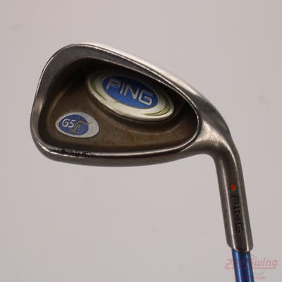 Ping G5 Ladies Single Iron 9 Iron Ping ULT 50I Ladies Graphite Ladies Right Handed Orange Dot 35.75in