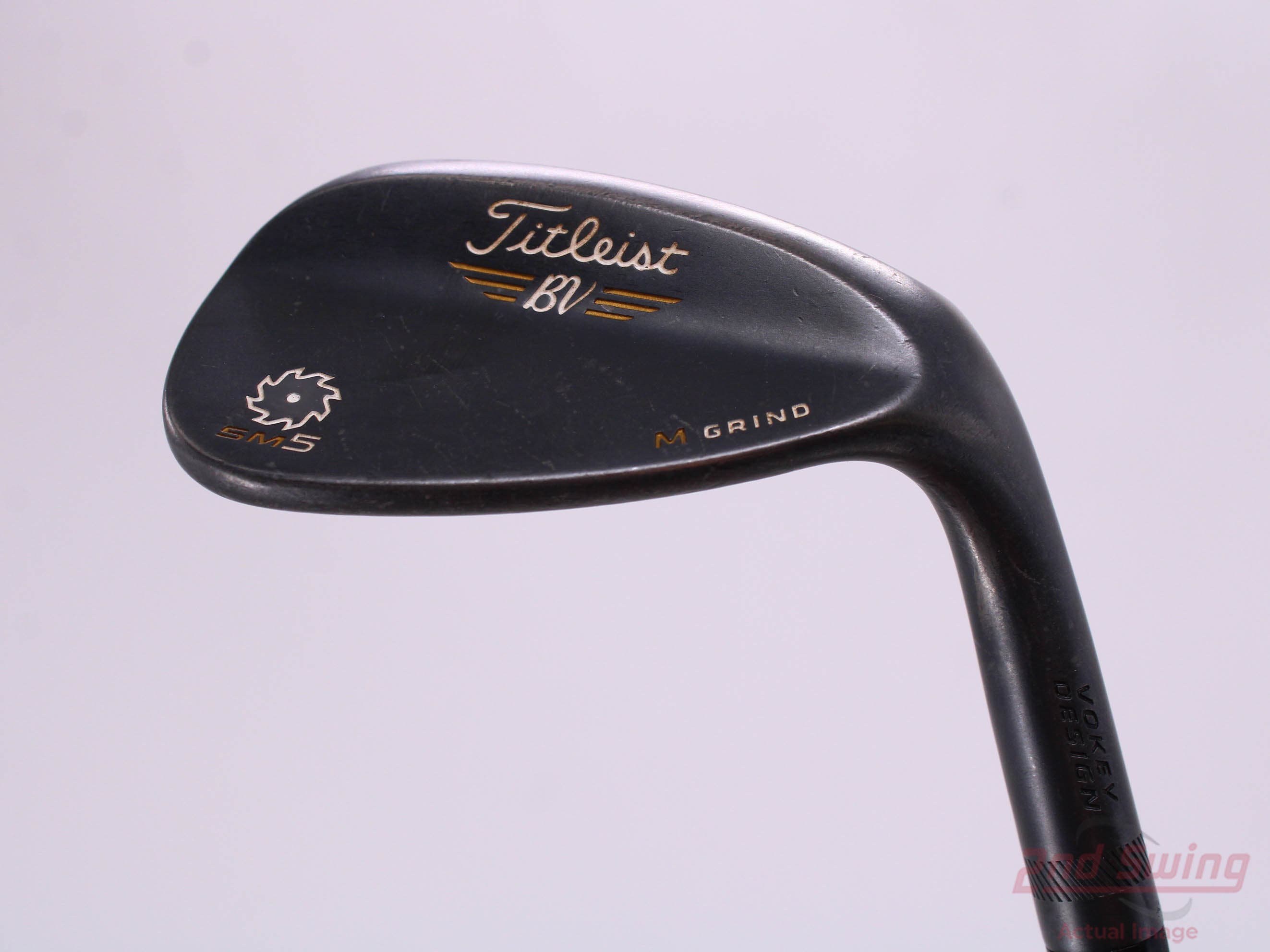 Titleist Vokey SM5 Raw Black Wedge Sand SW 56° 10 Deg Bounce M Grind