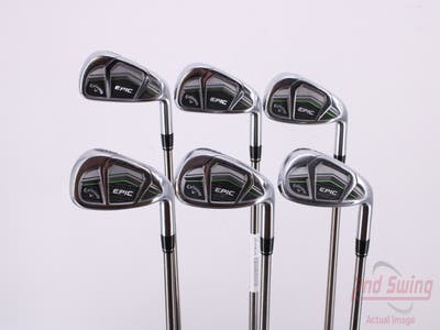 Callaway Epic Iron Set 6-PW GW UST Mamiya Recoil 760 ES Graphite Regular Right Handed 38.25in