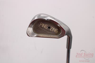 Ping Zing Single Iron 6 Iron Ping KT-M Steel Stiff Right Handed Black Dot 37.5in