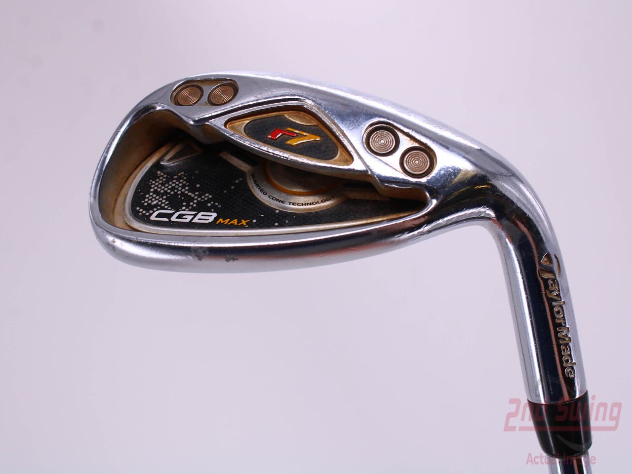 TaylorMade 2008 R7 CGB Max Wedge Sand SW Stock Steel Shaft Steel Regular Right Handed 35.5in