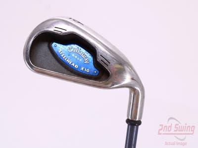 Callaway X-16 Single Iron 6 Iron Callaway System CW75 Graphite Regular Right Handed 39.25in
