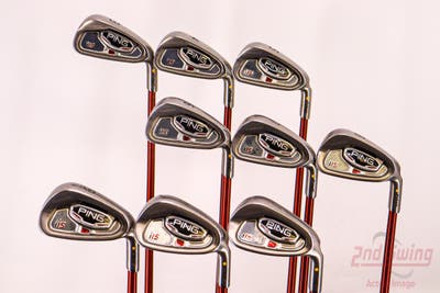 Ping i15 Iron Set 3-PW AW Ping TFC 149I Graphite Regular Right Handed Yellow Dot 38.0in
