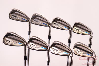 Ping 2015 i Iron Set 4-PW AW Nippon NS Pro Modus 3 Tour 105 Steel Stiff Right Handed Black Dot 38.5in