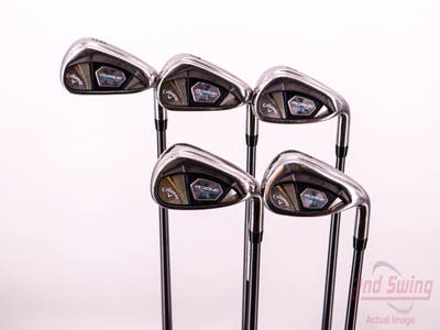 Callaway Rogue X Iron Set 6-PW Aldila Synergy Blue 60 Graphite Regular Right Handed 37.5in