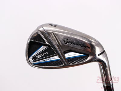 TaylorMade SIM MAX Single Iron Pitching Wedge PW Stock Graphite Shaft Graphite Ladies Right Handed 35.0in
