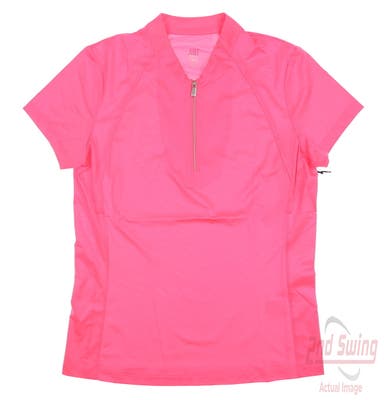 New Womens Tail Bexley Polo Small S Pink MSRP $83