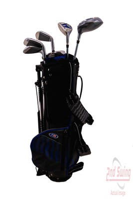 US Kids Golf Ultralight 45 Inch Height Complete Golf Club Set Graphite Junior Regular Left Handed