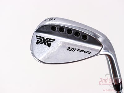PXG 0311 Forged Chrome Wedge Lob LW 58° 9 Deg Bounce True Temper Elevate Tour Steel Stiff Right Handed 35.0in