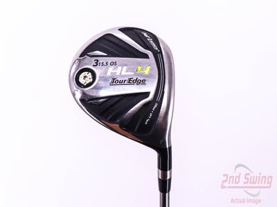 Tour Edge Hot Launch 4 Offset Fairway Wood 3 Wood 3W 15.5° UST Mamiya HL4 Graphite Regular Right Handed 43.5in